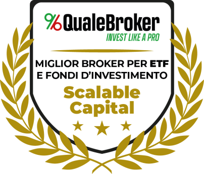 Scalable Capital miglior broker per ETF 2023