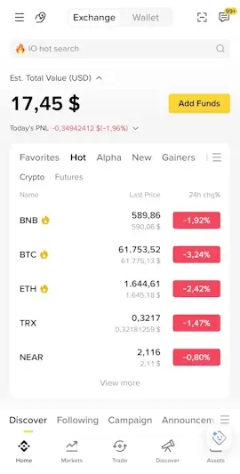 coinbase vs binance mobile app