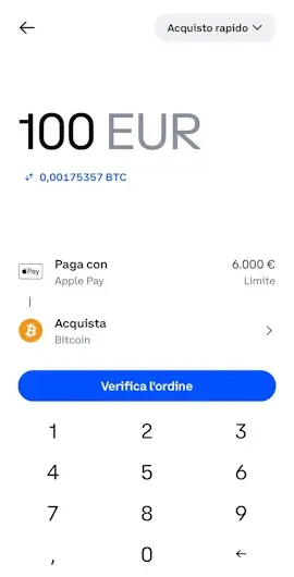 coinbase vs binance schermata trading