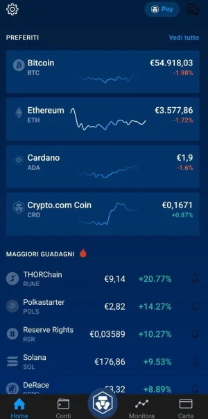 App mobile Crypto.com