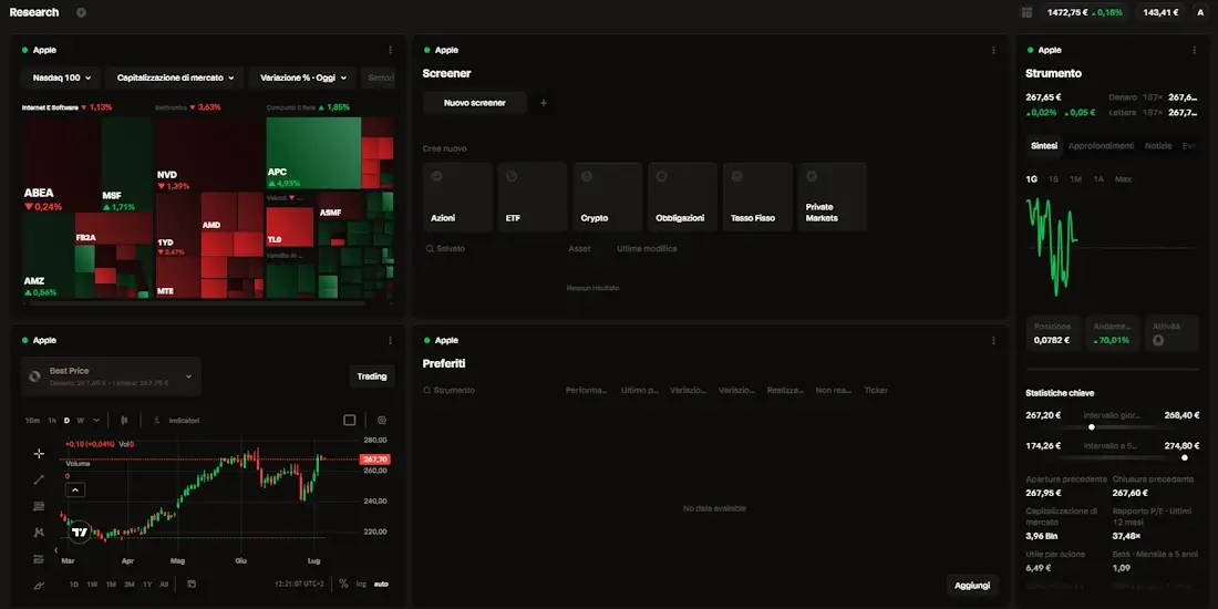 Trade Republic Web Terminal