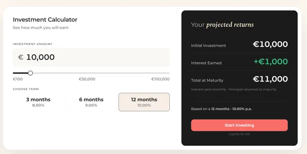 Afranga calculator