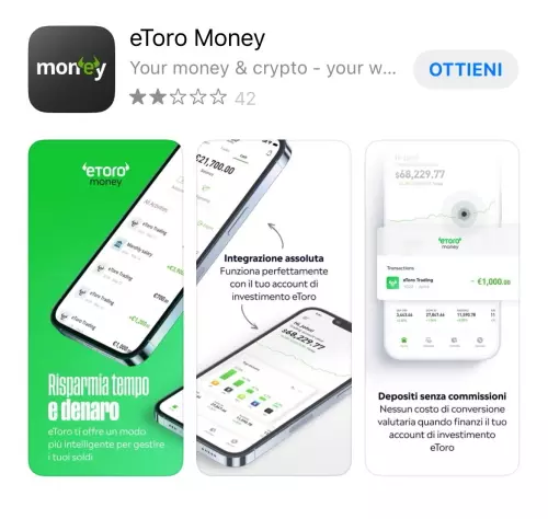 eToro Money app