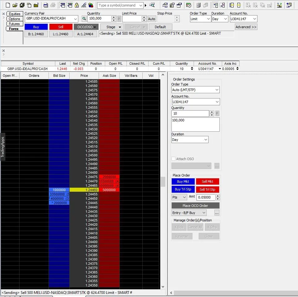 TradeStation Matrix