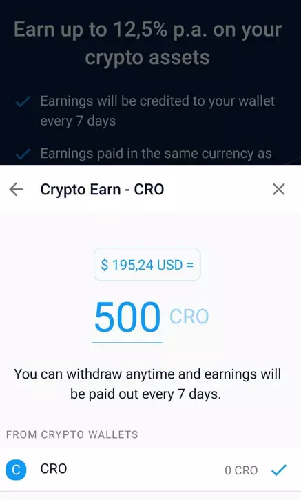 Crypto earn 3