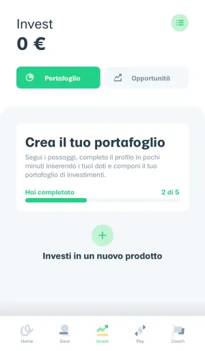 Inizia ad investire con Oval