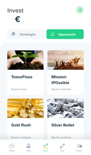 Prodotti su cui investire con Oval