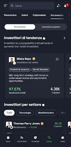 app eToro Watchlist