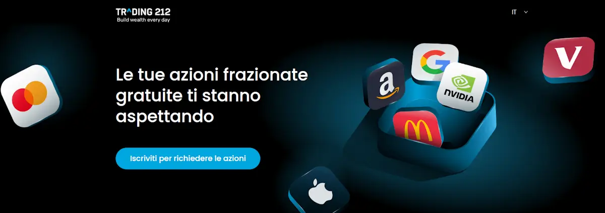 Welcome bonus Trading 212